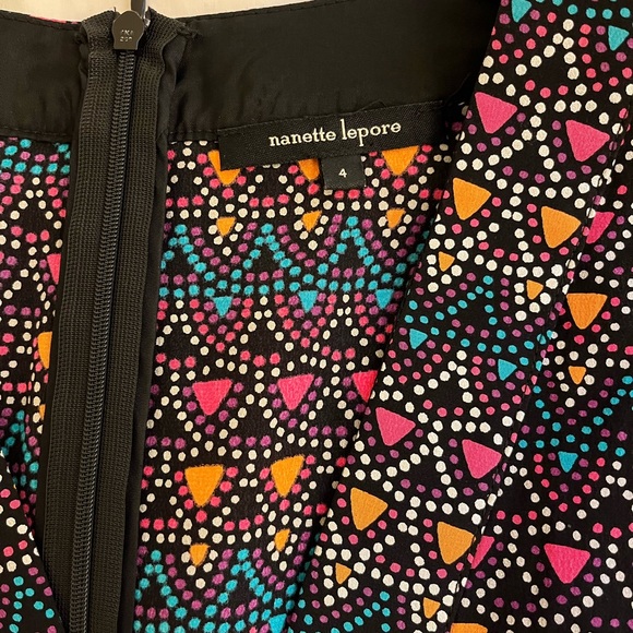 Nanette Lepore silk peplum top - Picture 3 of 4